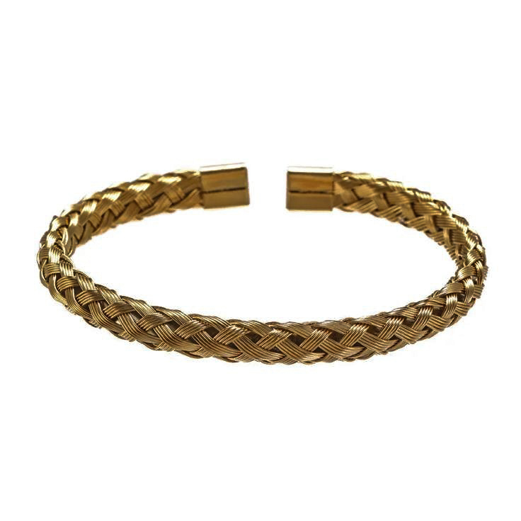 GP Braided Cuff Bracelet