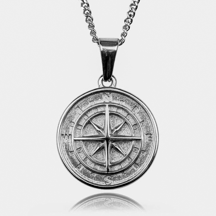 Silver 925s | Compass Pendant