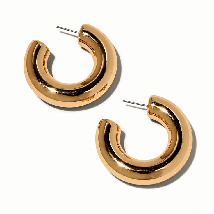 GP Chunky Round Thick Hoops