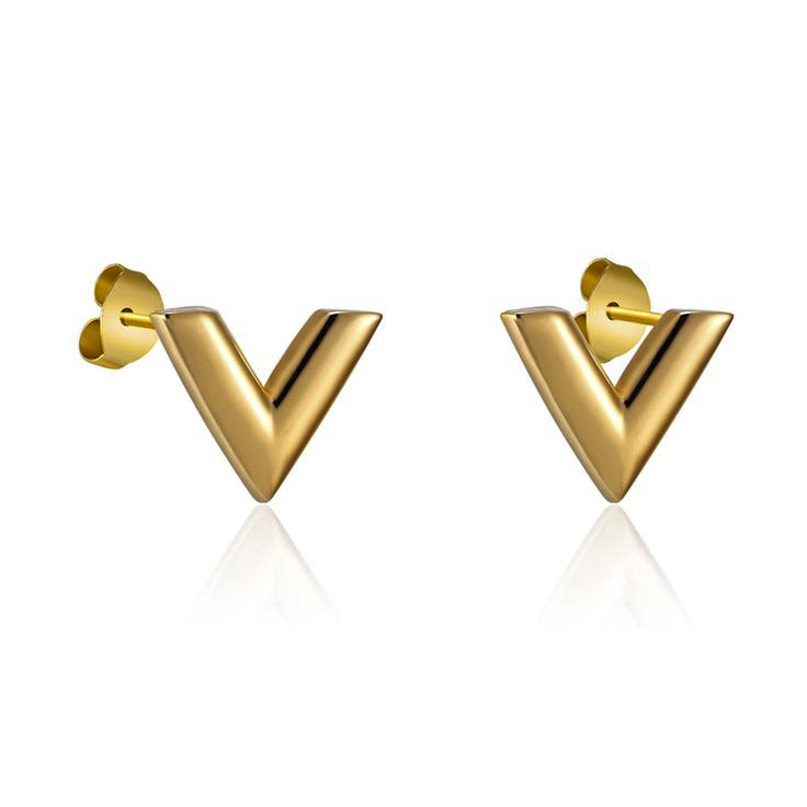 GP V-Chunky Earrings