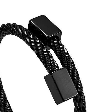 Black Cable Cuff