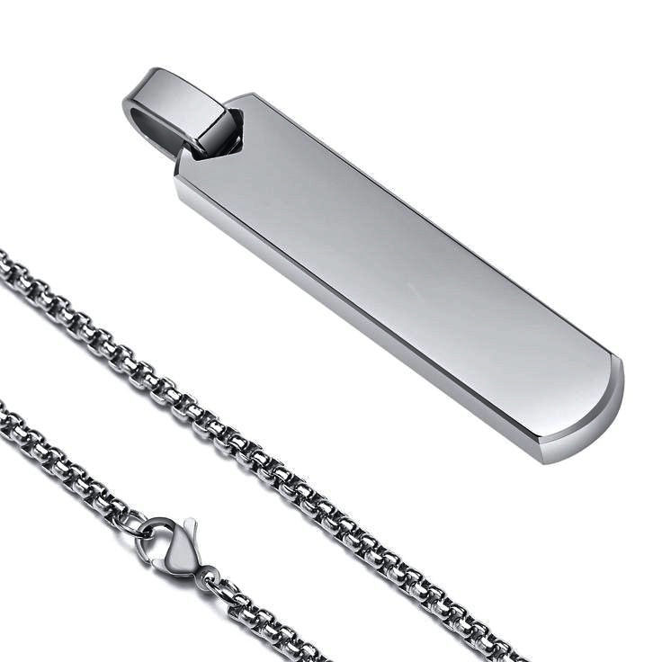 Silver 925s Bar Pendant