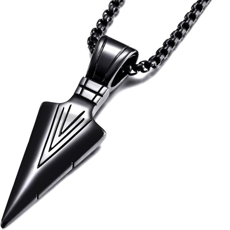 Black Arrow Pendant