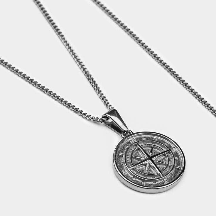Silver 925s | Compass Pendant