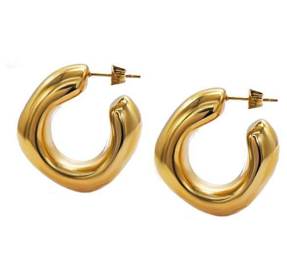 GP Chunky Box Hoops