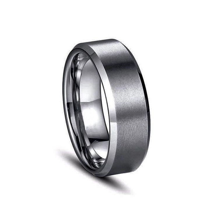 Silver 925s Flat band