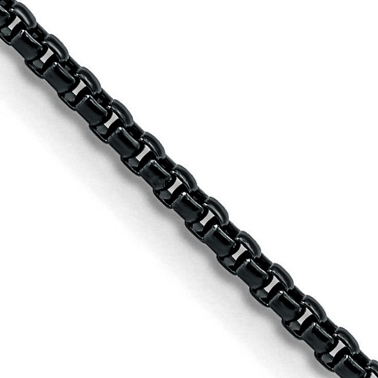 Classics | Black 3mm Box Chain