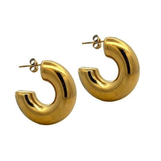 GP Chunky Round Thick Hoops