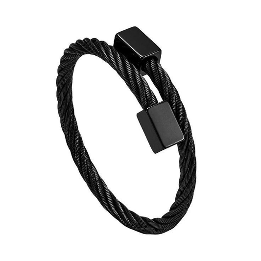 Black Cable Cuff