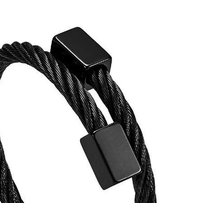 Black Cable Cuff