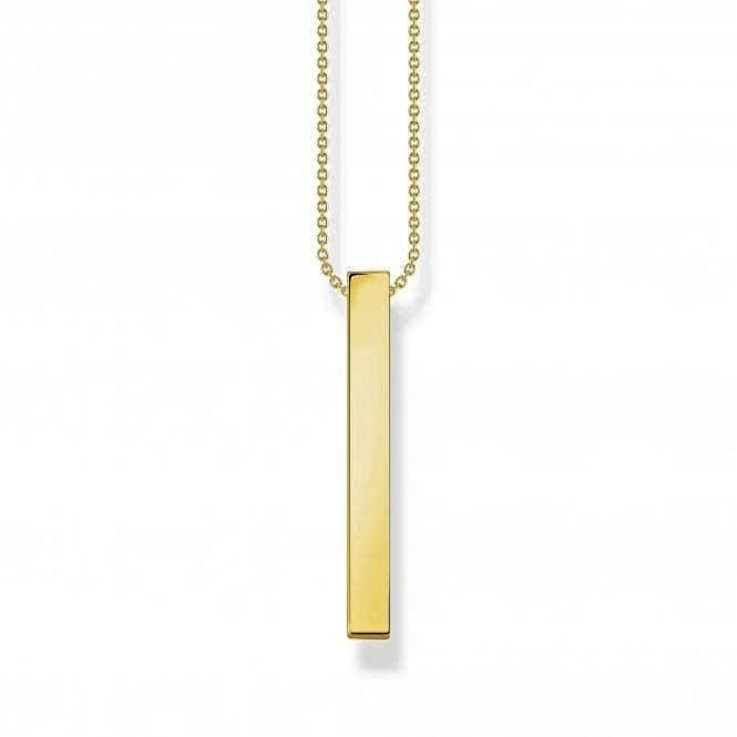 Gold Rod Pendant