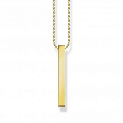 Gold Rod Pendant