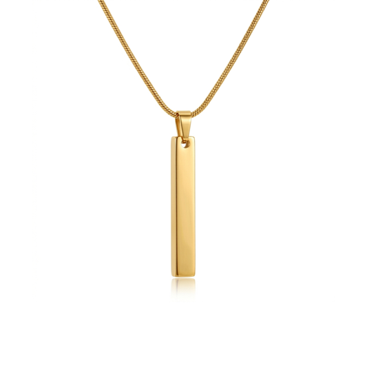 Gold Rod Pendant