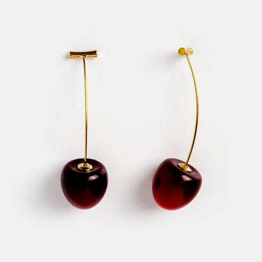 The Cherry Drop Earrings