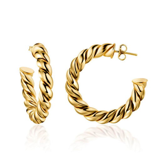Chunky Croissant hoops
