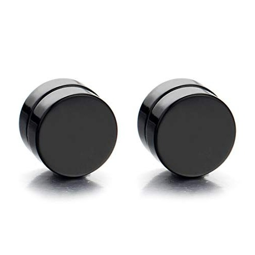 Black Magnum Studs