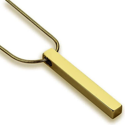 Gold Rod Pendant