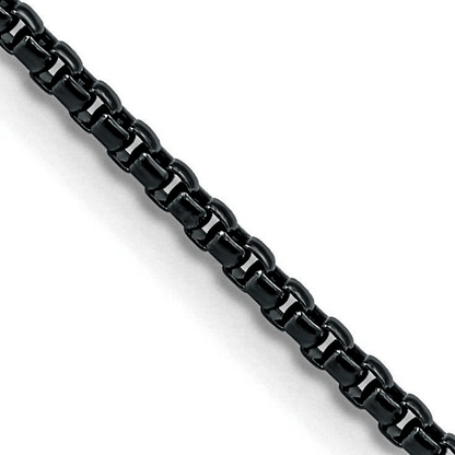 Classics | Black 3mm Box Chain