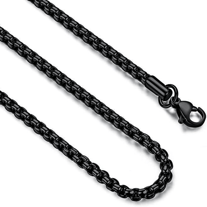Classics | Black 3mm Box Chain
